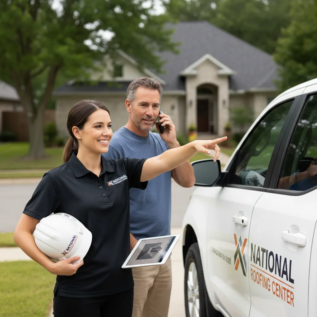 National Roofing Center customer support in Newfields